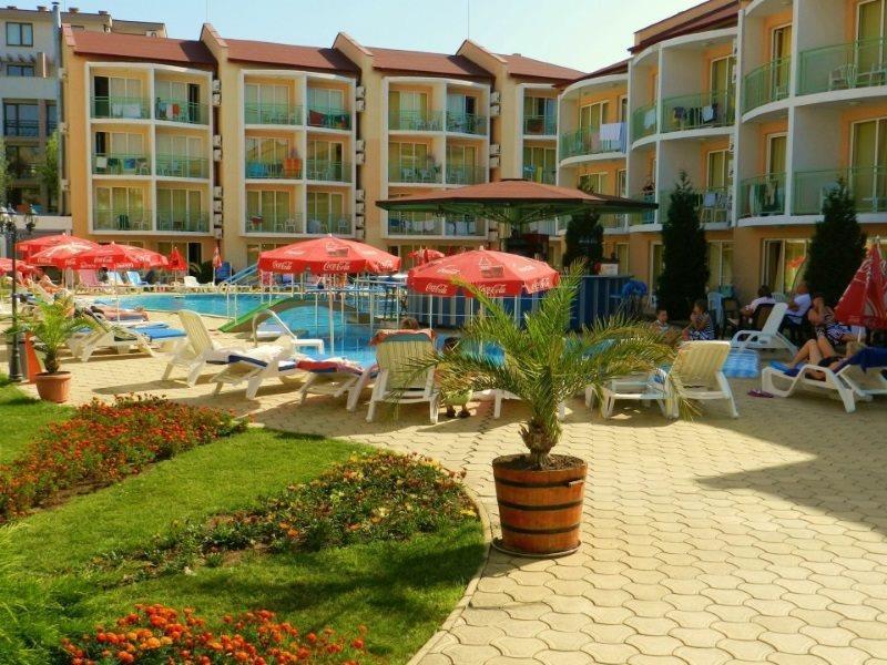 Sun City Hotel Sunny Beach Buitenkant foto