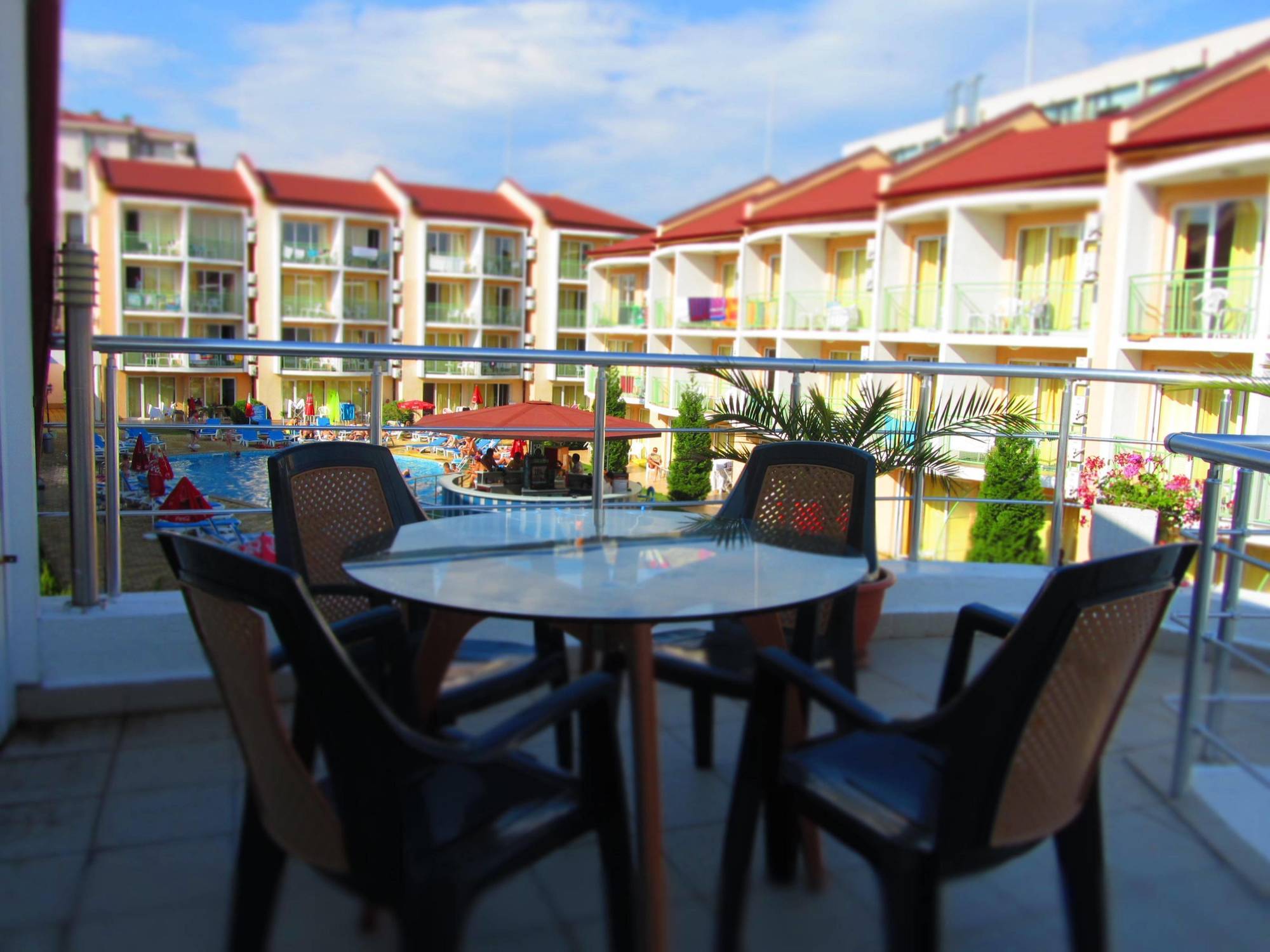 Sun City Hotel Sunny Beach Buitenkant foto